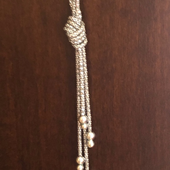 Silpada Sterling Silver Forget Me Knot Necklace - Picture 5 of 6